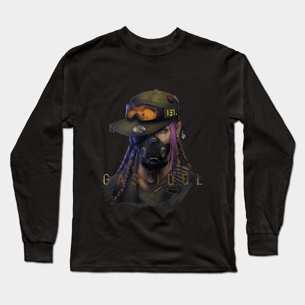 CYBERPUNK Long Sleeve T-Shirt by vinzeltab